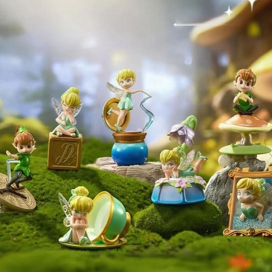 Disney Peter Pan Lost Treasure Collection Functional Surprise Box Figure - Decorative Ornaments and Practical Desk Accessories (Pen Holder/Trinket Tray), Perfect Gift for Peter Pan Enthusiasts, Ideal for Home and Office Display