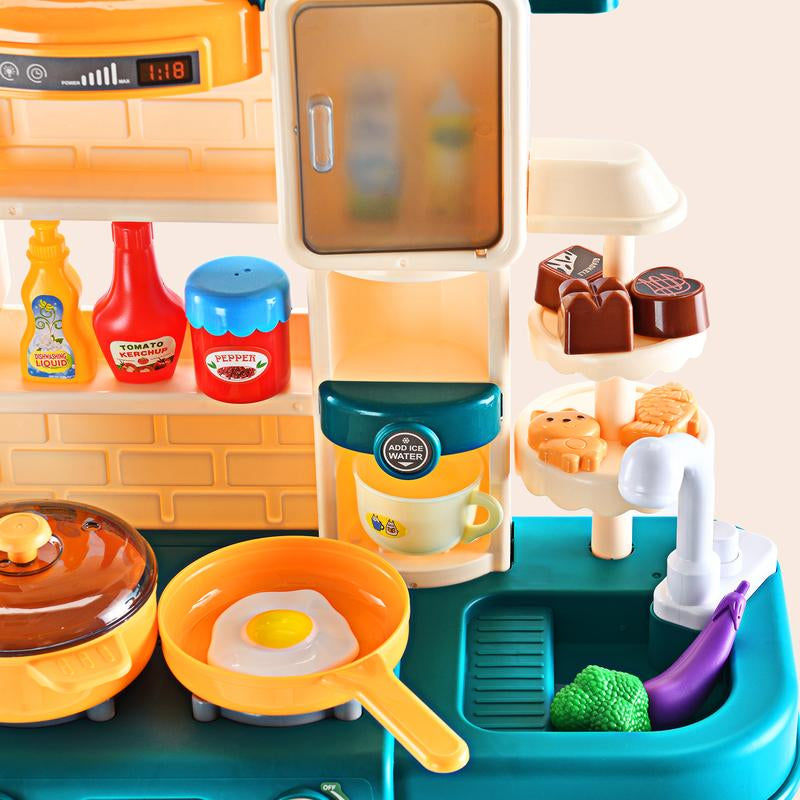 Children's Kitchen Playset: Pretend Play Toys for Boys and Girls