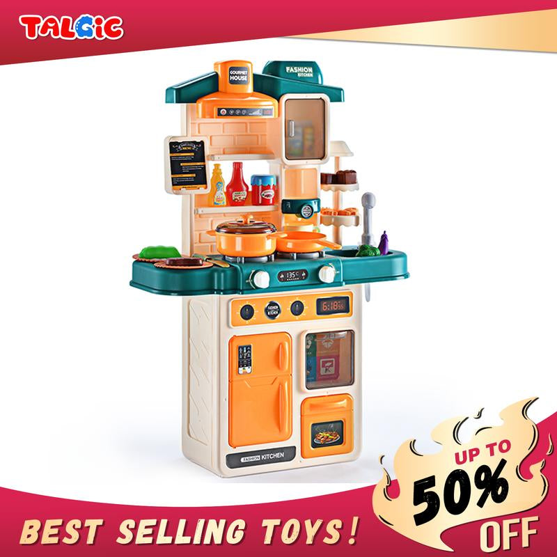 Children's Kitchen Playset: Pretend Play Toys for Boys and Girls