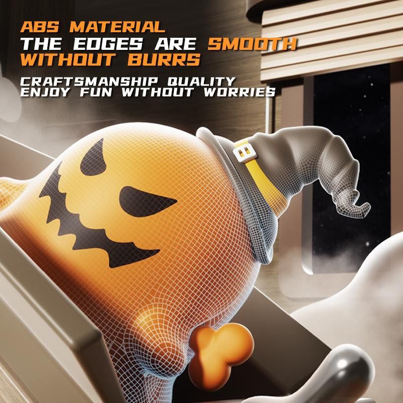 2025 Halloween Dancing Ghost Toys and Magical Cornspring Slide Christmas Elk Wind-Up Twist Toys - Creative Fidget Sensory Toys for Kids' Party Favors and Educational Use