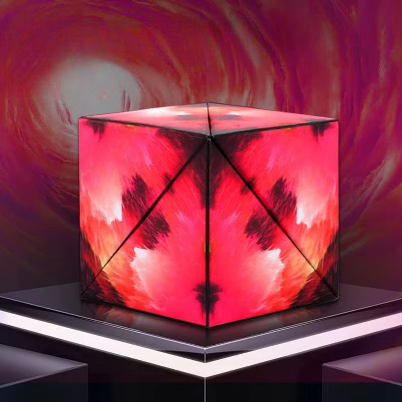 Transform Your Mind with the Infinite Cosmic Magnetic Cube Puzzle - Shasibo Fidget Toy for Ultimate Stress Relief