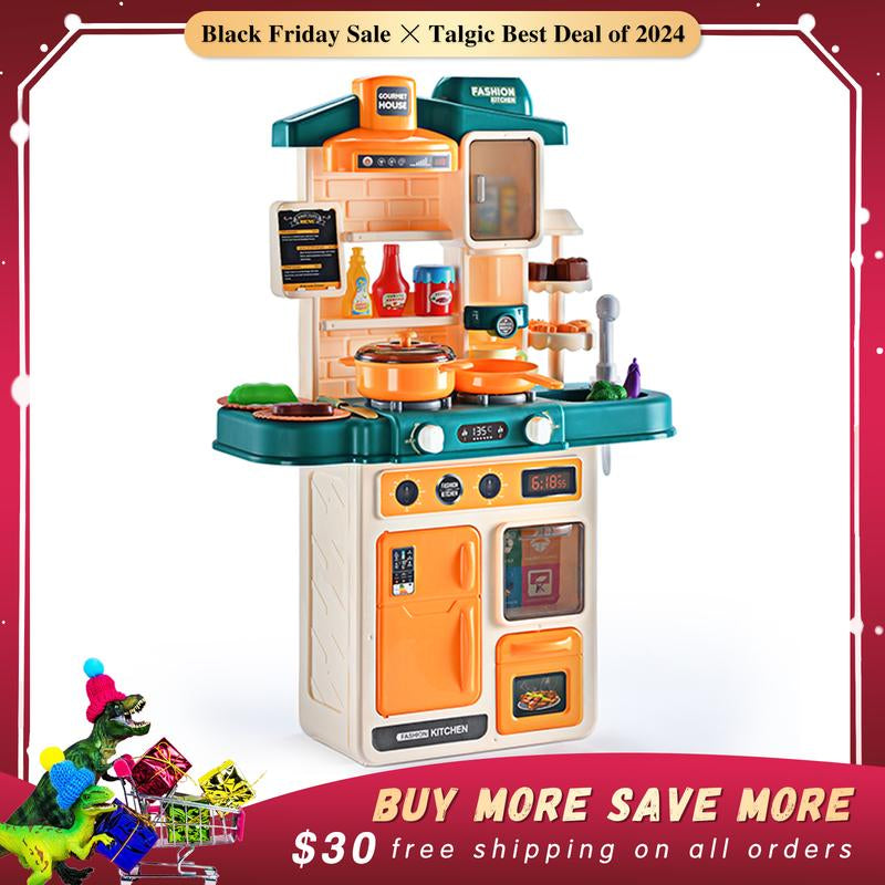 Children's Kitchen Playset: Pretend Play Toys for Boys and Girls