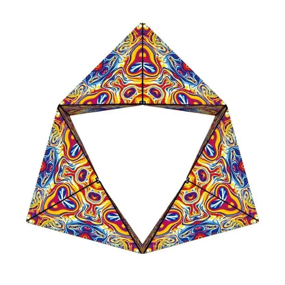 Transform Your Mind with the Infinite Cosmic Magnetic Cube Puzzle - Shasibo Fidget Toy for Ultimate Stress Relief