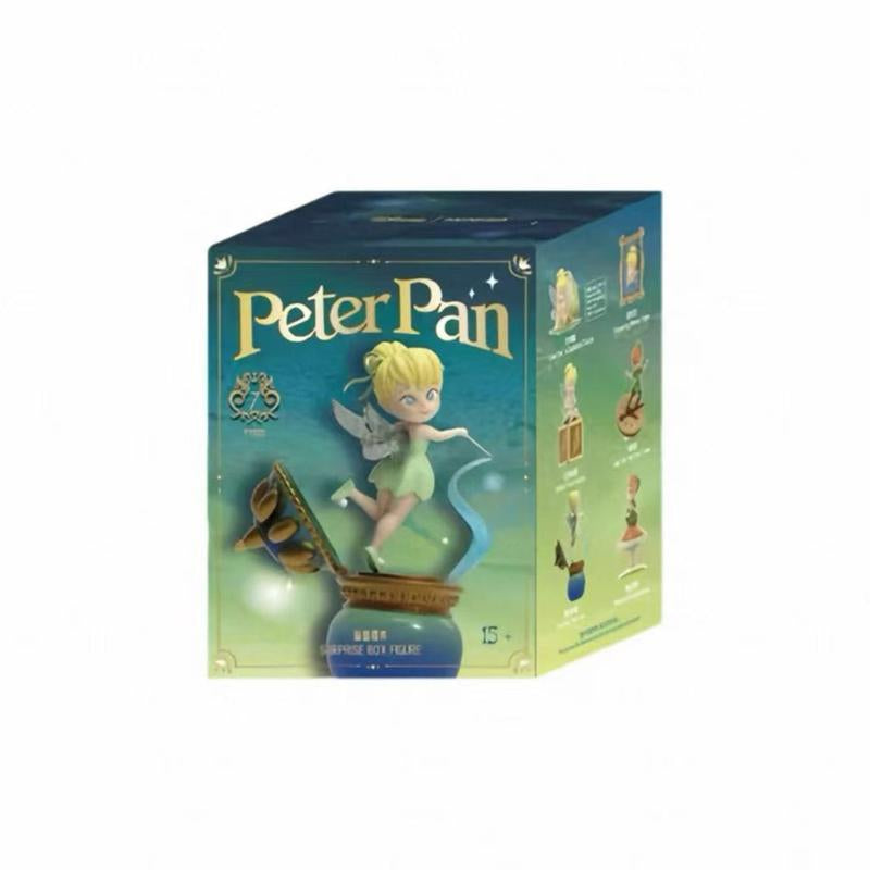 Disney Peter Pan Lost Treasure Collection Functional Surprise Box Figure - Decorative Ornaments and Practical Desk Accessories (Pen Holder/Trinket Tray), Perfect Gift for Peter Pan Enthusiasts, Ideal for Home and Office Display