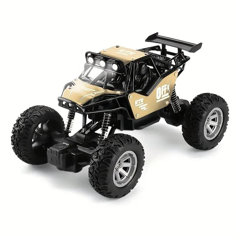 Unleash the Adventure: 1:20 All-Terrain Electric RC Car with LED Lights & Shock Absorbers - The Ultimate High-Speed Remote Control Vehicle for Kids Ages 3-8!