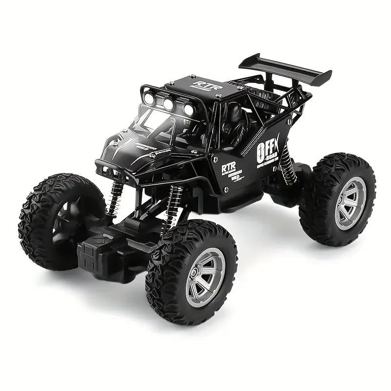 Unleash the Adventure: 1:20 All-Terrain Electric RC Car with LED Lights & Shock Absorbers - The Ultimate High-Speed Remote Control Vehicle for Kids Ages 3-8!