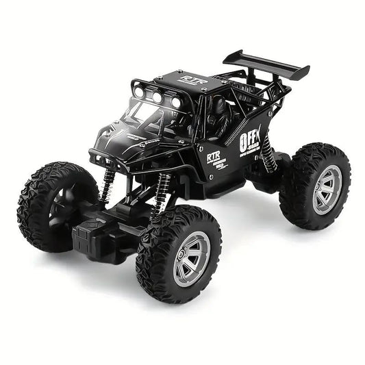 Unleash the Adventure: 1:20 All-Terrain Electric RC Car with LED Lights & Shock Absorbers - The Ultimate High-Speed Remote Control Vehicle for Kids Ages 3-8!